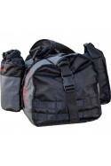 Duffalo40L best waterproof dustproof duffel bag motorcycle dualsport riding. Dual layer protect add MOLLE