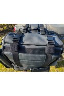 Universal easy replaceable buckles additional easy open and close adventure motorcycles 30L HippoHips Hybrid soft luggage