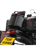 Turkana Duffalo40L best toughest water/dustproof duffel bag motorcycle adv dualsport travel. MOLLE pouch compatible versatile