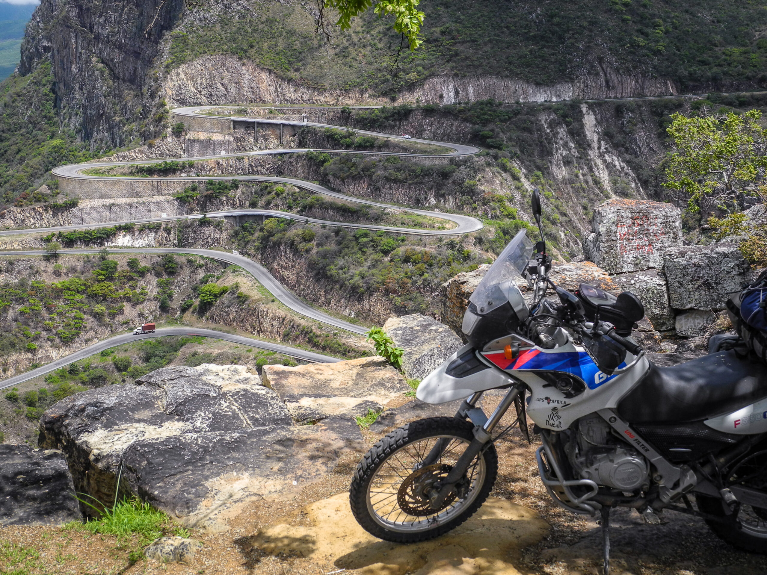 Leba Pass Angola. One of the best passes to ride on an Adventure motorcycle.