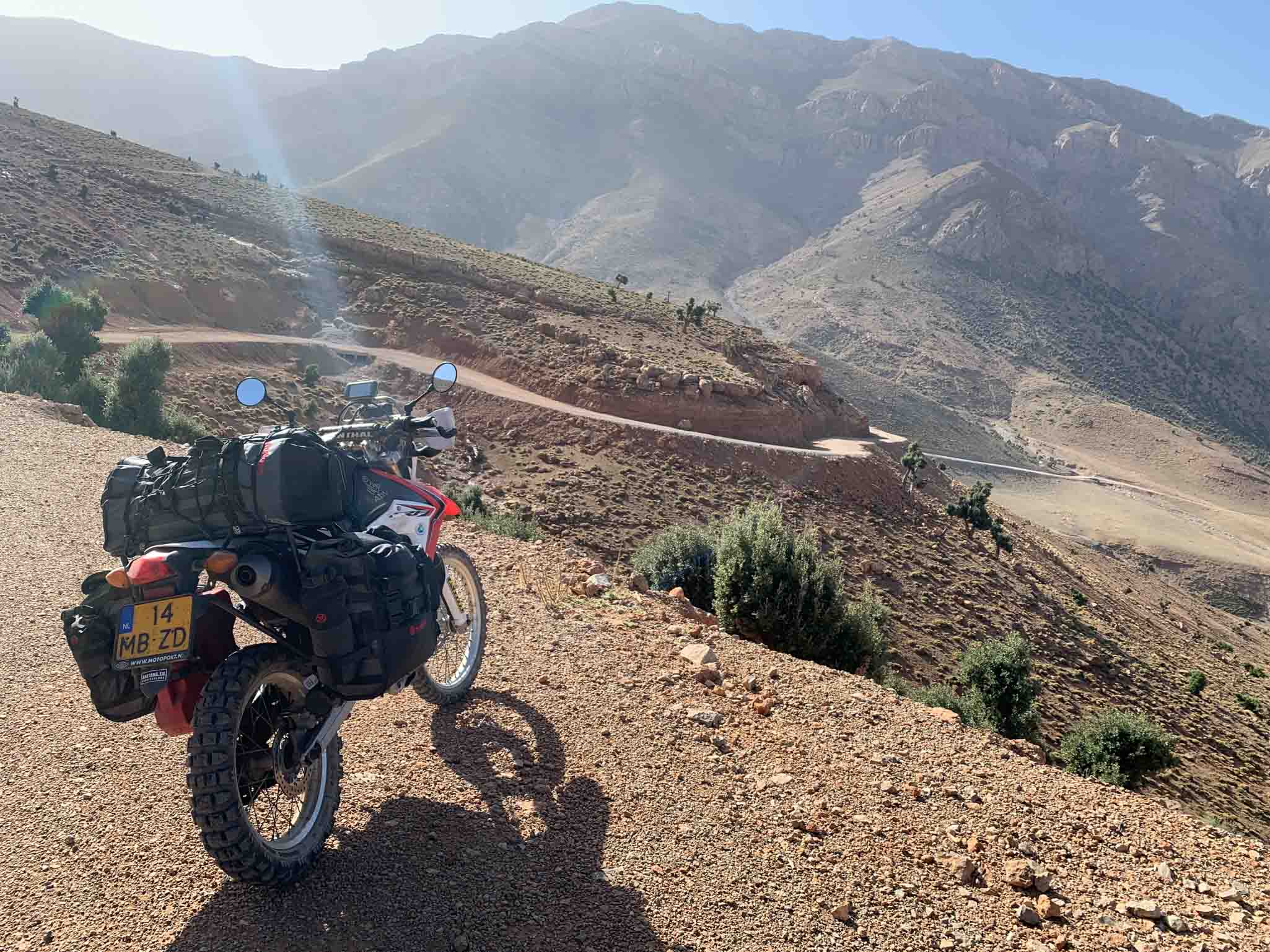 Pure adventure riding heaven for motorcycle overland travellers.