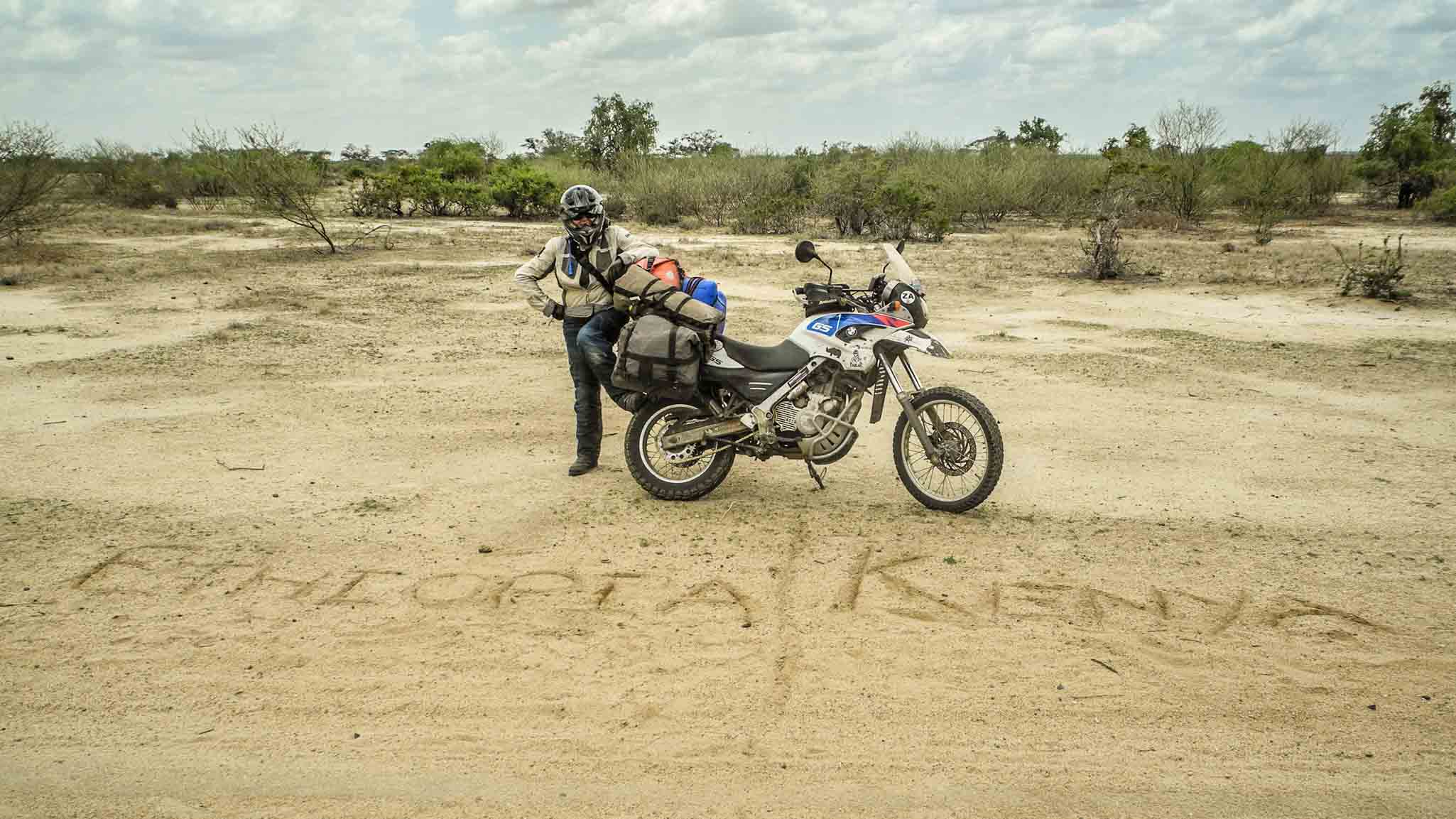 The official off road border between Ethiopia and Kenya