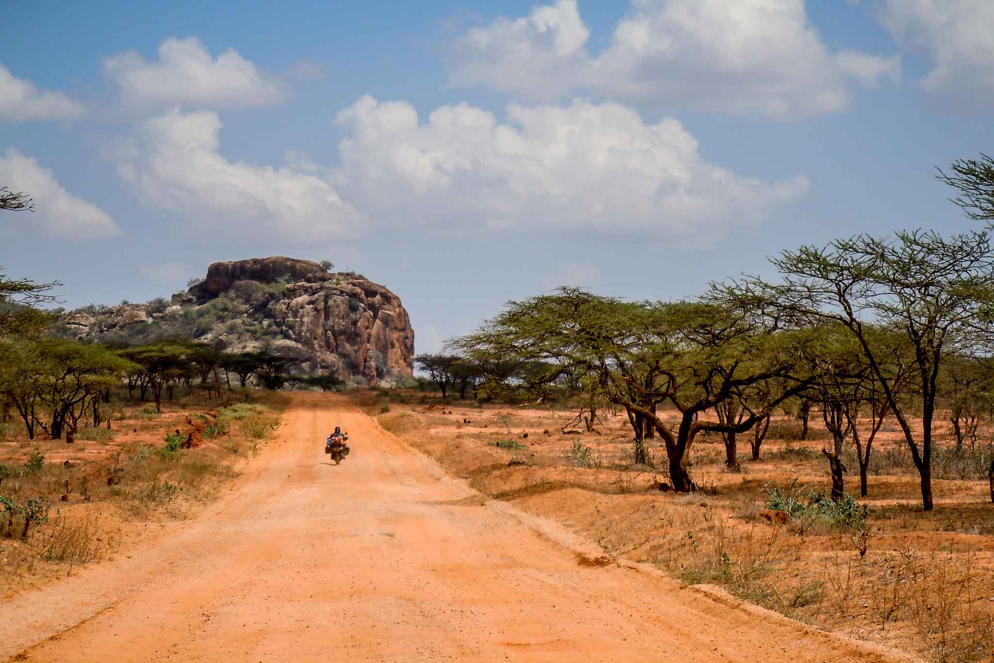 Mountainous area in Kenya where it is incredibly warm and dry
