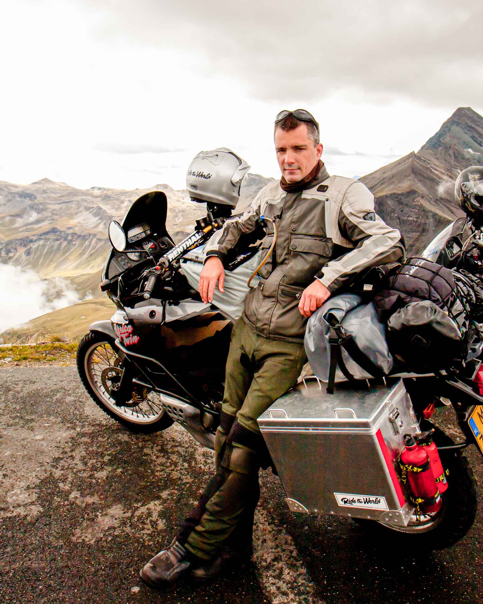 Peter Schelten Turkana gear founder long time passion for adventure motorcycle travel
