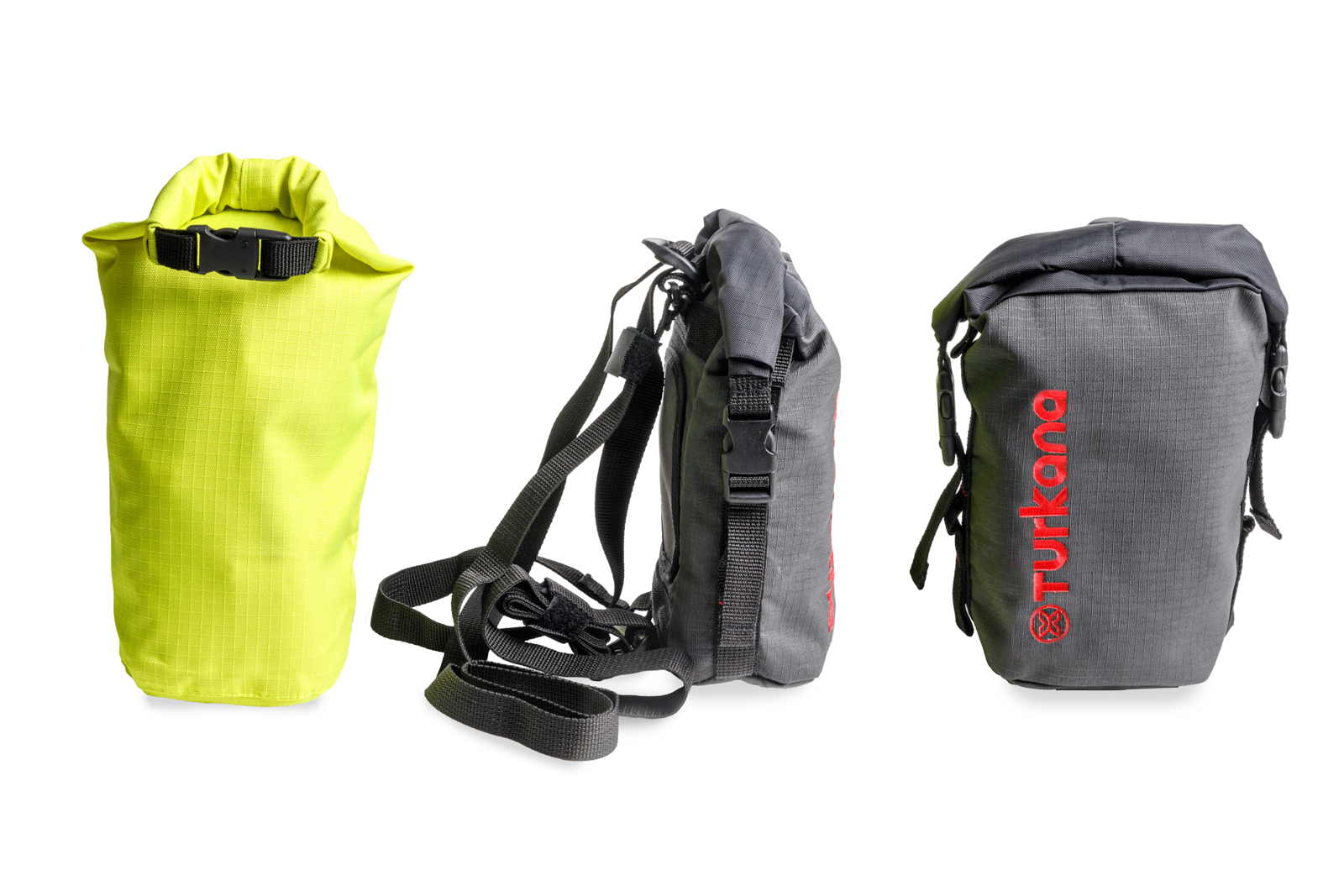 Turkana Gear Bullfrog 3L roll top waterproof tankbag motorcycle adventure enduro lightweight universal fit
