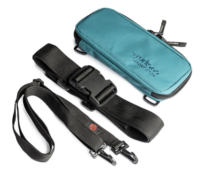 Turkana StowCrow EDC Every Day Carry- storage sleeves and removable zip pockets. Mobile phones, passports, wallets, keys, sunglasses pouch