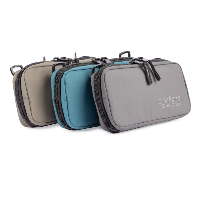 Turkana StowCrow EDC Every Day Carry- storage sleeves and removable zip pockets. Mobile phones, passports, wallets, keys, ect