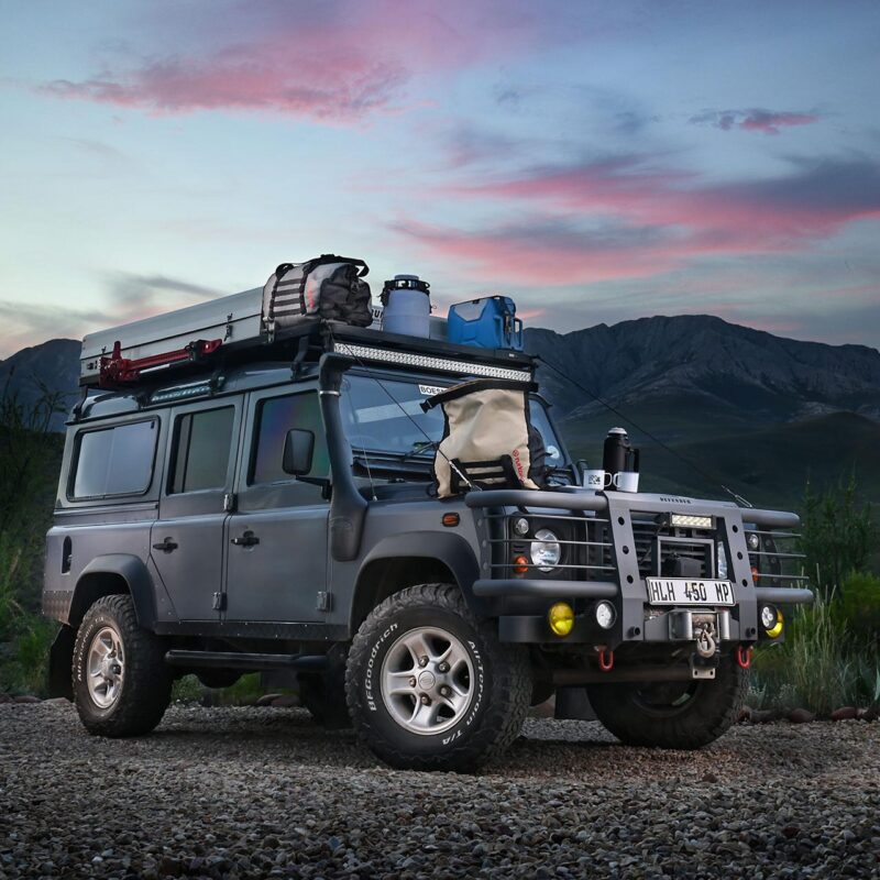 Turkana Duffalo 40L duffel bag — waterproof and dustproof soft luggage for safari, overland, 4x4, and 4WD adventures.