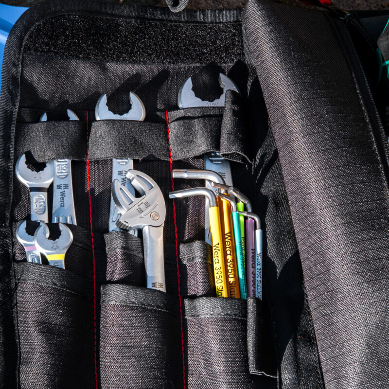 Carry your spanners, sockets, and bits the smart way. The Turkana StowCrow Tool Roll keeps everything secure, compact, and ready for trailside fixes. Perfect for ADV and enduro riders.