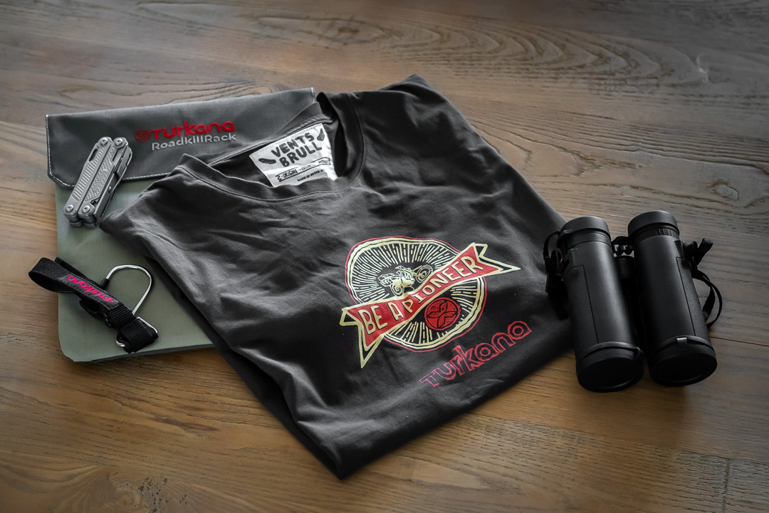 Built for motorcycle riders, overlanders, campers and travellers. The Turkana Adventure T-Shirt is comfortable, durable and ready for every kilometre, campsite and campfire.