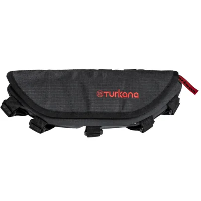 Internal mesh pockets in the motorbike PelliPouch Enduro organising small travel items.