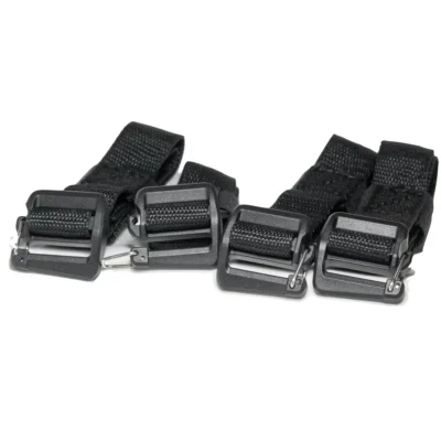 BoaBands motorcycle luggage strap with G-Hook buckle and webbing keeper